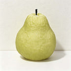CouldNook Guava Shaped Scented Candle - Whole Fruit And Cutaway Designs