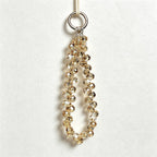 CouldNook Faceted Drop Wrist Phone Strap - Phone-Case Connector Hardware