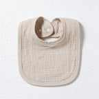 Four-Layer Cotton Gauze Bib with Bound Edges