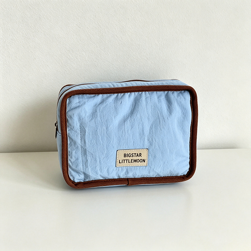 CouldNook Color Block Cosmetic Bag - Vanity Storage Accent