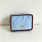 CouldNook Color Block Cosmetic Bag - Vanity Storage Accent