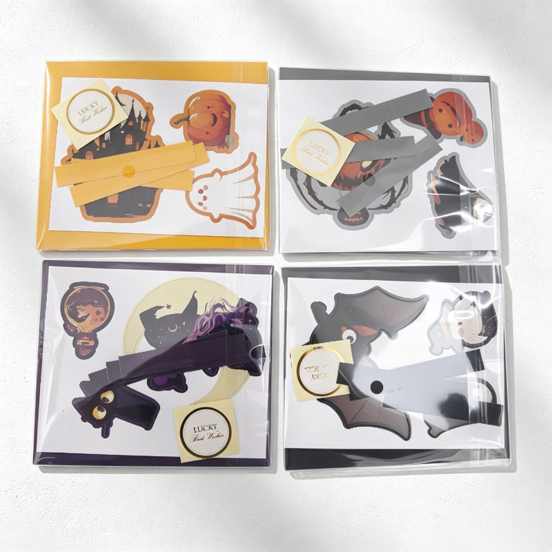 CouldNook Halloween Pop-Up Greeting Card - Four Scene Set