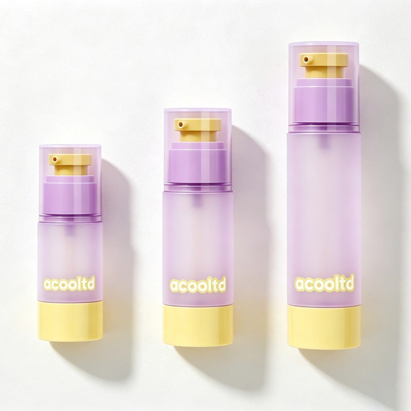 CouldNook Vacuum Travel Lotion Bottle - Refillable Press Container