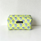 CouldNook Quilted Floral Print Cosmetic Bag - Vanity Storage Accent