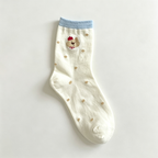 CouldNook Bear Dog Crew Socks - Soft Character Accent