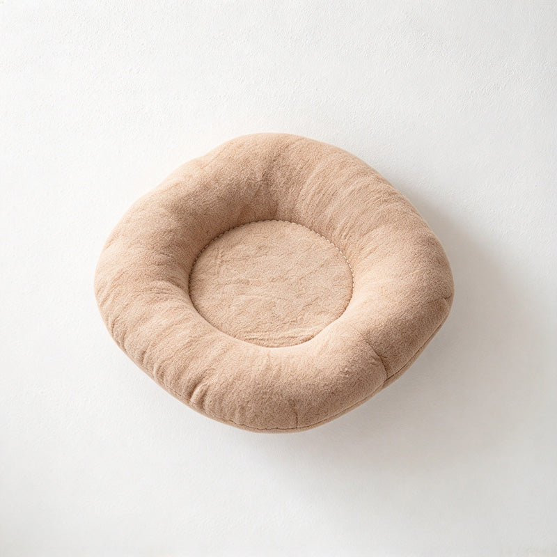 CouldNook Padded Coaster - Raised Fabric Ring and Recessed Round Center