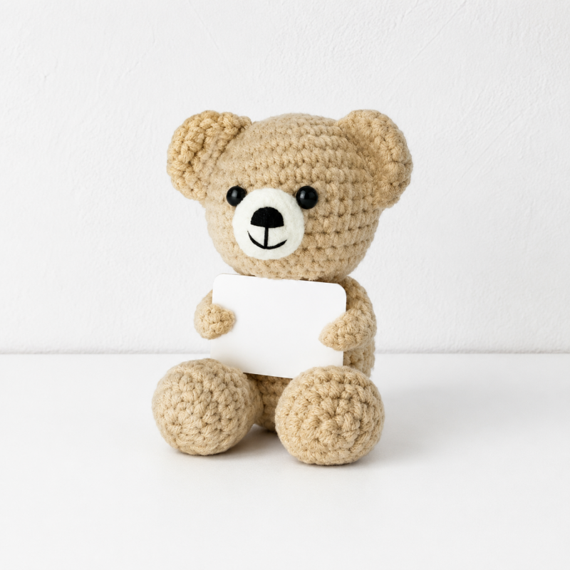 CouldNook Yarn Character Doll Ornament - Assorted Animal Shapes