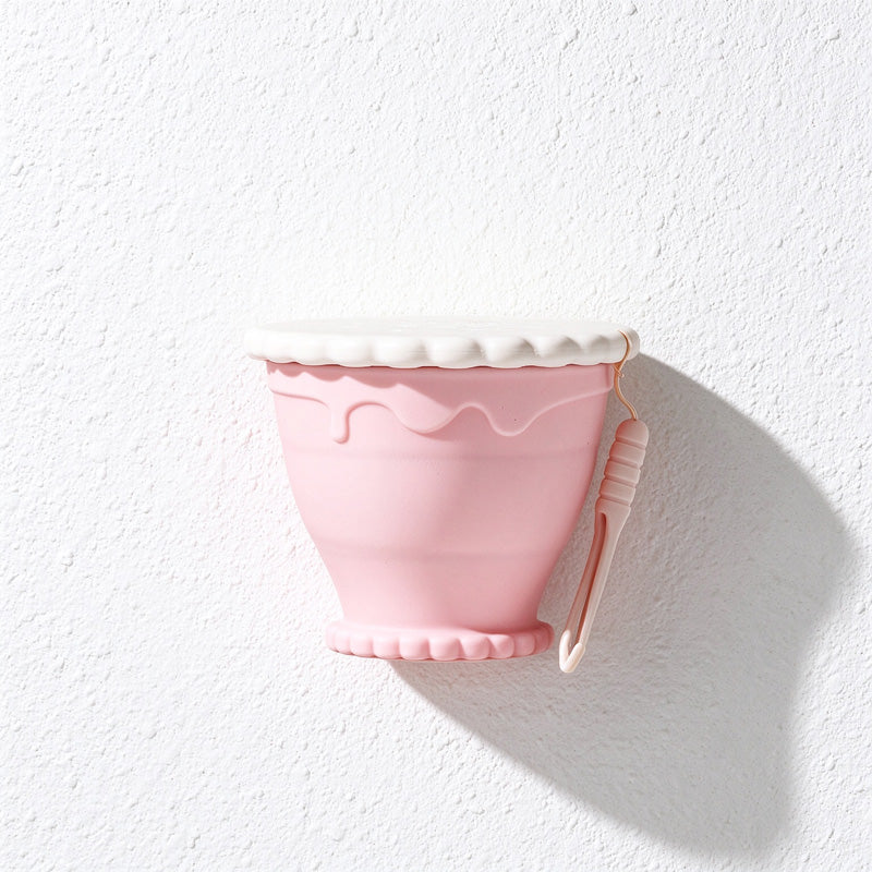 CouldNook Collapsible Travel Cup - Cookie Lid Design