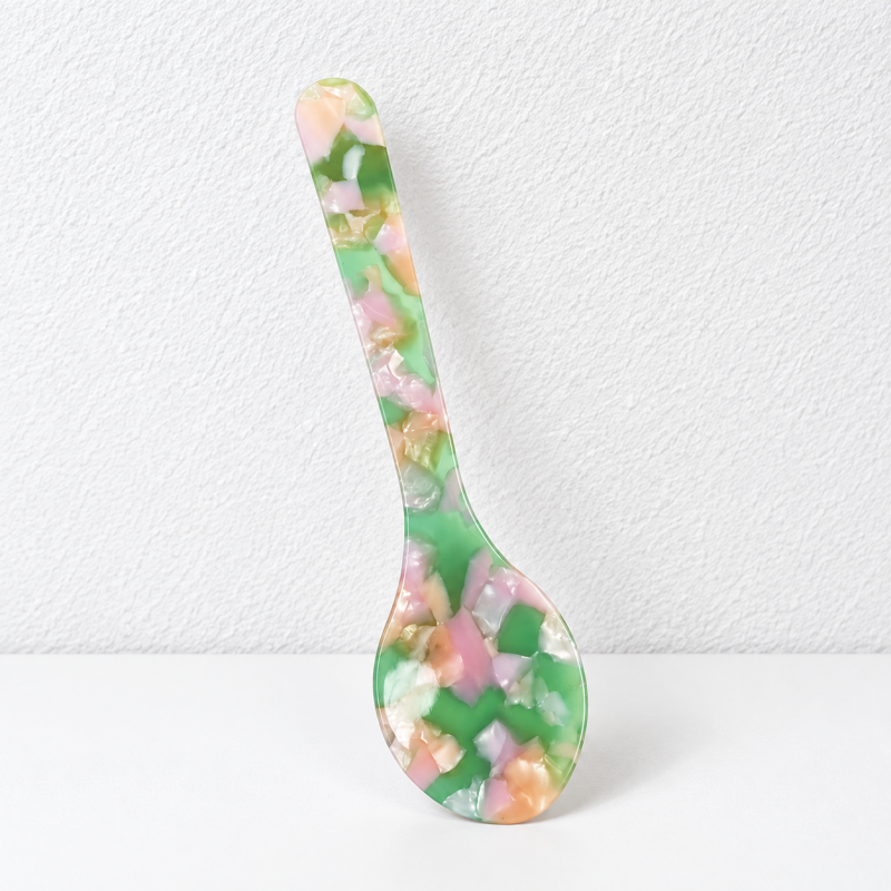 CouldNook Acetate Dessert Utensil - Marbled Spoon and Knife Options