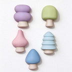 CouldNook Tree Wall Bumper - Adhesive Pastel Shapes