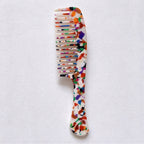 CouldNook Acetate Handle Comb - Marbled and Spotted Patterns