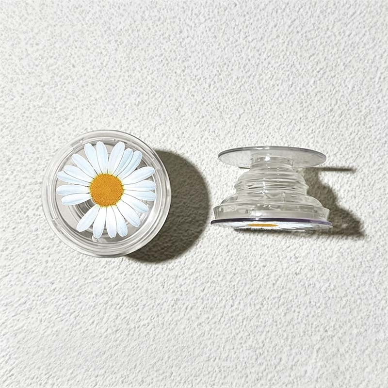 CouldNook Expandable Phone Stand - Raised Flower Detail Everyday Phone Support