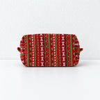 CouldNook Patterned Cosmetic Pouch - Winter Motifs and Zip Closure