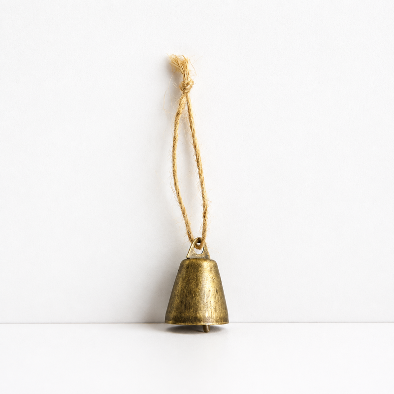 CouldNook Metal Bell Ornament Collection - Assorted Shapes and Finishes