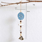 CouldNook Coastal Bell Hanging - Beads and Cutouts