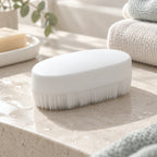 CouldNook Soft Bristle Laundry Brush - Rounded Handheld Grip