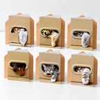 Birthday Card Set - Cats and Dogs at Mail Slots