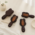 CouldNook Plastic Paddle Hairbrush - Wavy Cushioned Brush Head