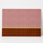 CouldNook Printed Entrance Mat - Dotted and Geometric Patterns