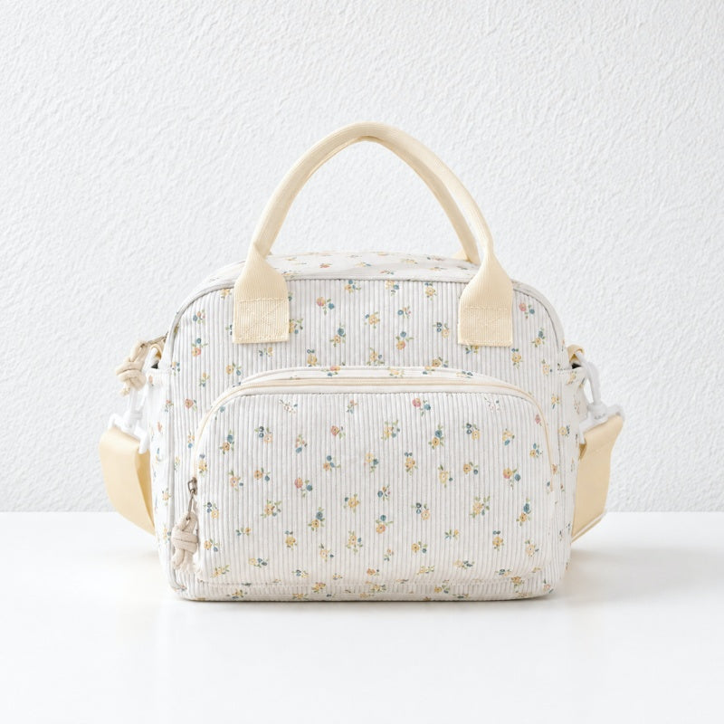 CouldNook Patterned Lunch Bag - Carry Handles and Shoulder Strap