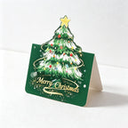 CouldNook Christmas Tree Greeting Card - Layered Pop-Up Design