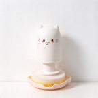 CouldNook Cat Dish Brush - Rounded Handle And Replaceable Circular Head