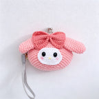 CouldNook Cotton Rabbit Character Coin Purse - Kiss-Lock Wristlet Design