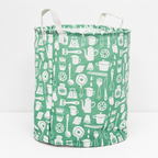 CouldNook Foldable Laundry Hamper - Tall Printed Handle Designs