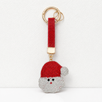 CouldNook Christmas Rhinestone Keychain - Festive Snowman Charm