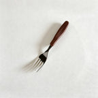 CouldNook Wood Look Stainless Flatware - Long Short Options (0731谭琪-MK2SSEP6K16DS14)-OK