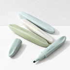 CouldNook Pastel Highlighter - Soft Chisel Tip and Tapered Leaf-Shaped Body