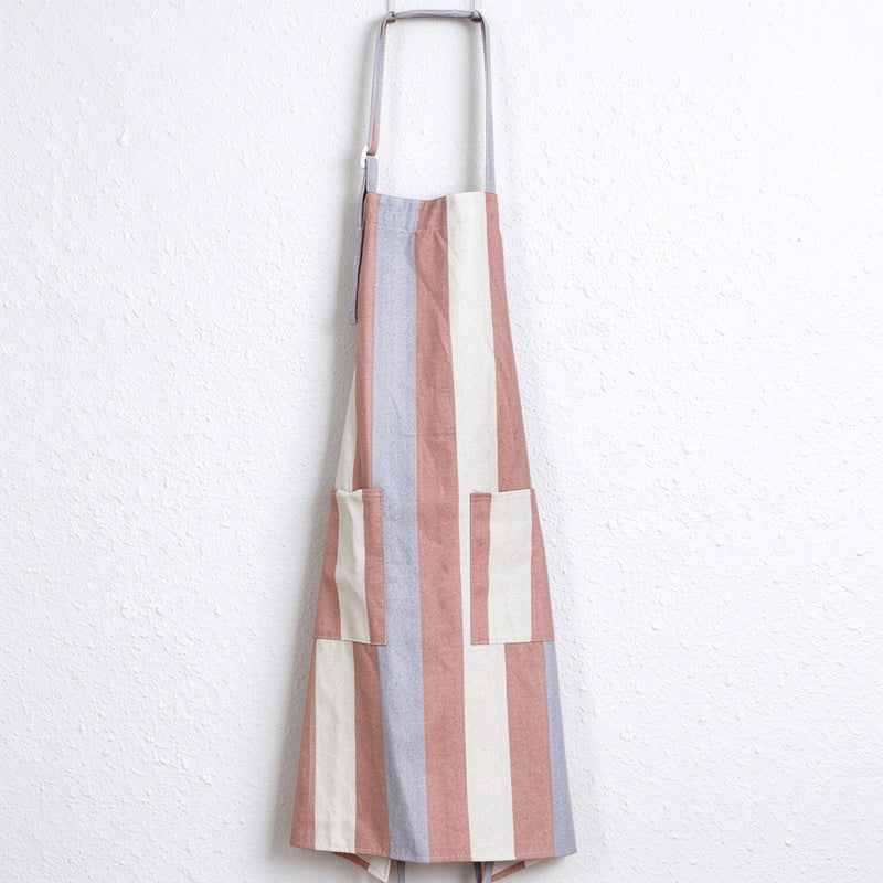 CouldNook Canvas Kitchen Apron - Patterned Adjustable Bib