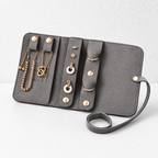 CouldNook Travel Jewelry Organizer - Wrap and Pouch Options