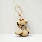 CouldNook Natural Seed Shell Hanging Charm - Braided Loop