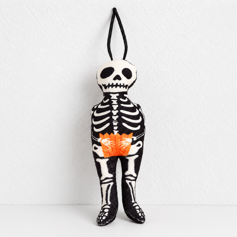 CouldNook Halloween Fabric Doll Ornament - Costume Details and Hanging Loop
