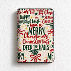 CouldNook Christmas Passport Cover - Festive Prints And Interior Storage