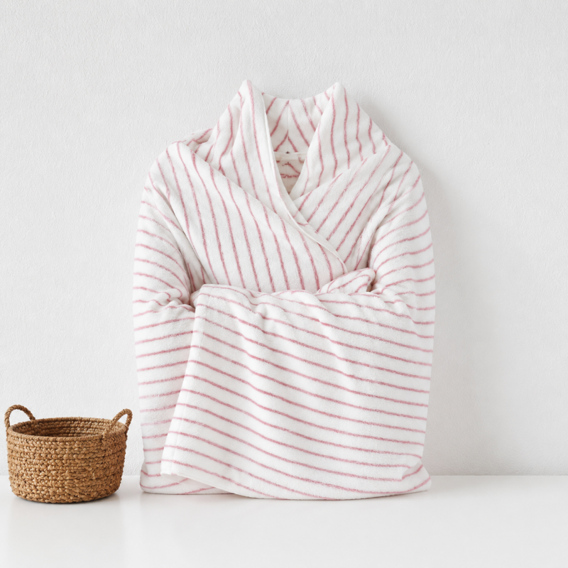 CouldNook Striped Cotton Towel - Face and Bath Size Options