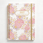 CouldNook Weekly Planner - Spiral Binding and Tabbed Monthly Calendar Pages