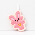 CouldNook Cartoon Coral Fleece Hand Towel‑Hanging Absorbent Cloth