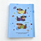 CouldNook A4 Document Folder - Multi-Pocket Illustrated Cover Collection