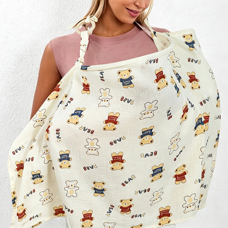CouldNook Cotton Gauze Nursing Cover - Nine Soft Designs