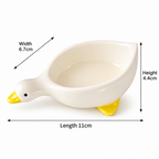 CouldNook Duck Sauce Dish - Sculpted Bird Shape