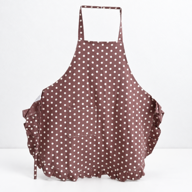 CouldNook Pocket Kitchen Apron - Polka Dot Pattern Kitchen Wear