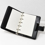 CouldNook Ring Binder Notebook - Snap Strap Pocket Cover