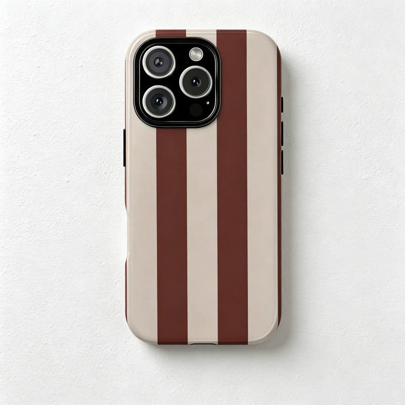 CouldNook iPhone 17 Series 2-in-1 Stripe Phone Case - Graphic Everyday Cover