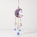 CouldNook Amethyst Moon Window Suncatcher - Crystal Drop Strands
