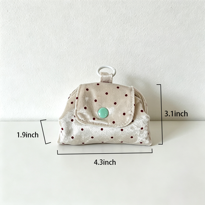 CouldNook Soft Shape Coin Purse - Small Carry Pouch