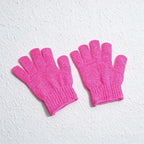 CouldNook Bath Glove - Looped Texture and Ribbed Wrist Cuff