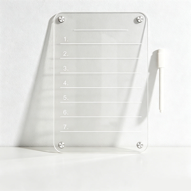 CouldNook Magnetic Erasable Fridge Planner Board - Rewritable Refrigerator Planner
