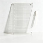 CouldNook Magnetic Erasable Fridge Planner Board - Rewritable Refrigerator Planner